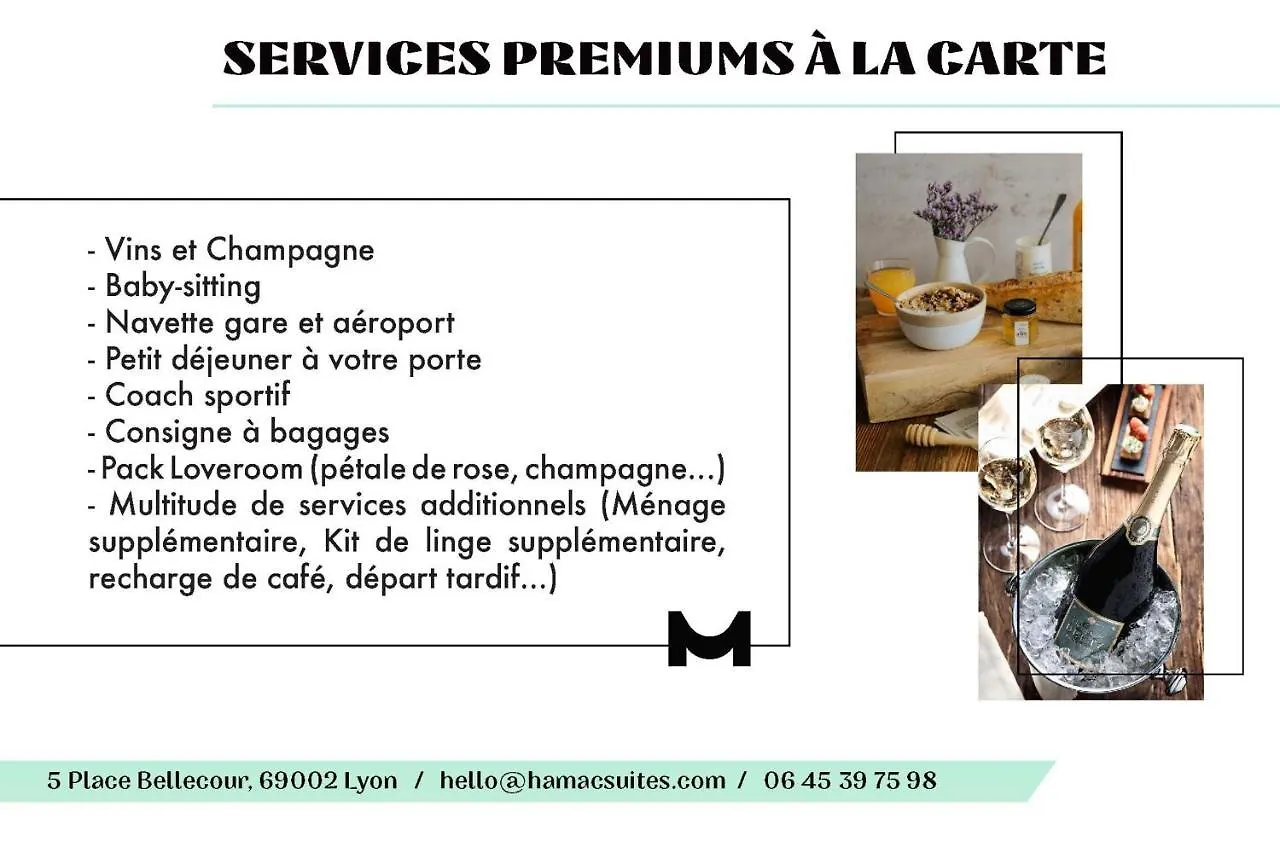 Apartment Hamac Suites - Meissonier 5 - 4 People Lyon